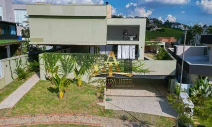 Casa com 4 dormitórios à venda ou locação com 575 m² - condomínio itahye em santana de parnaíba/sp.