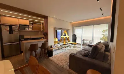 Excelente apartamento mobiliado à venda no condomínio resort bethaville - bairro bethaville - barueri - sp