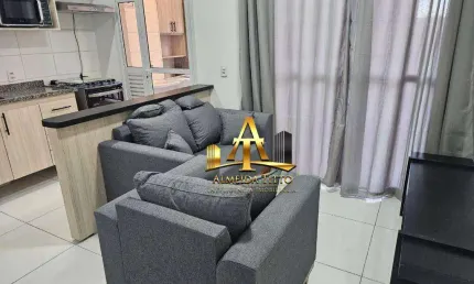 Apartamento mobiliada para locação no condomínio ápice park - alphaville - barueri - sp