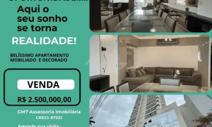 Apartamento Alto Luxo no Edifício Costa Atlantica em Balneário Camboriú