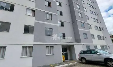 Apartamento com 2 dormitórios para alugar, 44 m² por R$ 1.068/mês - Teixeiras - Juiz de Fora/MG