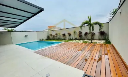 CASA PARA LOCAÇÃO NO SWISS PARK COM 4 SUÍTES E ÁREA DE LAZER INTEGRADA