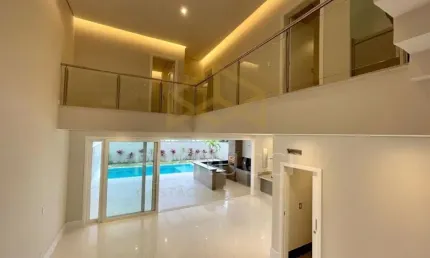 Casa para locação no swiss park com 4 suítes e área de lazer integrada