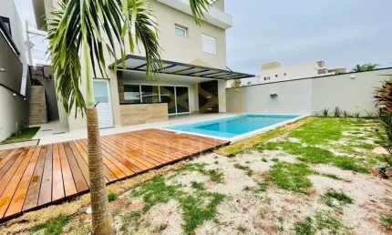 CASA PARA LOCAÇÃO NO SWISS PARK COM 4 SUÍTES E ÁREA DE LAZER INTEGRADA