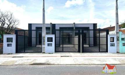 Casa Geminada Terrea C/02 Quartos + Vaga de Garagem e C/Otimo Padrao em Acabamento No J.Paraiso!