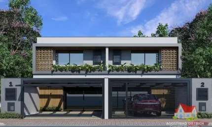 Imperdivel! Sobrados Geminados C/03 Suites Sendo 01 Master+Pergolado C/02 Vagas de Garagem+Piscina No Bairro Sofia !