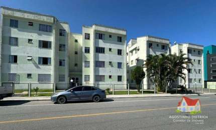 Apartamento C/02 Quartos No Piso Terreo + Garagem Coberta + Salao de Festa No Bairro Aventureiro!