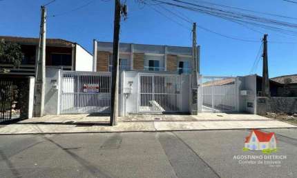 Sobrado Geminado C/02 Suites + Moveis Planejados + 02 Vagas + Pergolado C/Churrasq. No Bairro Itaum !