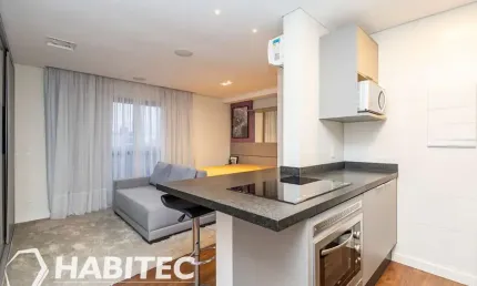 Apartamento com 1 quarto no centro - 3607 - habitec