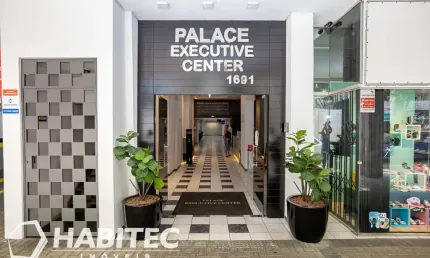 Sala comercial com  24,16 m² no bigorrilho - 2288 - habitec