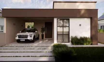 Casa para Venda em Palhoça, Bela Vista - Vale Verde, 3 dormitórios, 1 suíte, 2 banheiros, 2 vagas