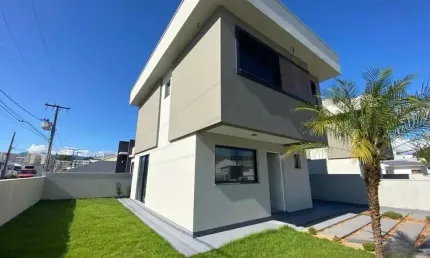 Sobrado para venda em palhoça, bela vista, 3 dormitórios, 1 suíte, 3 banheiros, 2 vagas