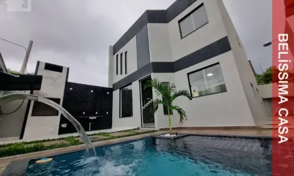Casa em condomínio fechado com 4 quartos à venda na Rua Salomão Malina, 32, Vargem Pequena, Rio de Janeiro