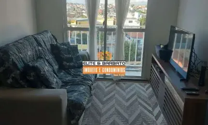 Apartamento com 2 quartos, sacada e lazer no centro de diadema!