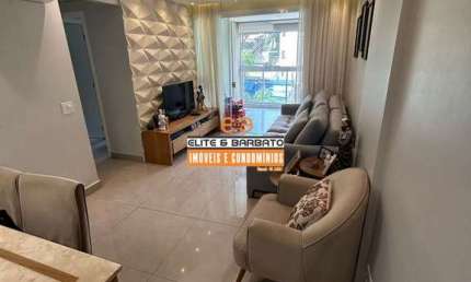 Apartamento Mobiliado com Varanda Gourmet e 2 Vagas na Vila Mascote!