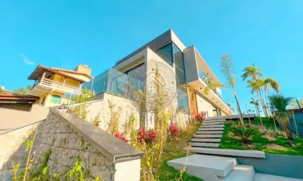Condomínio Vista Alegre - Casa Moderna à Venda no Condomínio Vinhas da Vista Alegre – Vinhedo/SP – 435m² Construídos em Terreno de 840m²