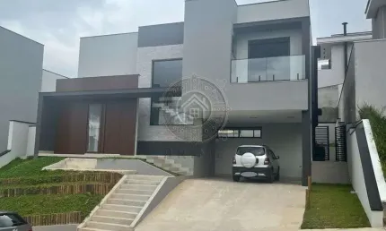 Terras de são carlos - casa moderna com piscina e pé direito duplo – terras de jundiaí | caxambu/sp