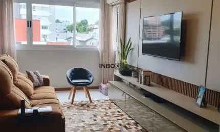 APARTAMENTO MOBILIADO COM 2 QUARTOS E SUÍTE NO BAIRRO SÃO FRANCISCO EM BENTO GONÇALVES
