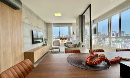 Inbox Cia Imobiliária vende apartamento de 2 quartos mobiliado no bairro São Francisco em Bento Gonçalves