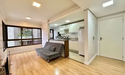 Inbox cia imobiliária vende- apartamento de 1 dormitório no centro.