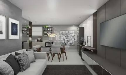 INBOX CIA IMOBILIÁRIA VENDE - Apartamento em construção de 2 dorm. com suíte no Bairro São Francisco.