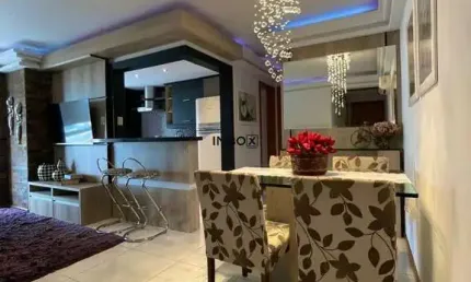 INBOX CIA IMOBILIARIA VENDE APARTAMENTO COM 02 QUARTOS MOBILIADO NO BAIRRO CENTRO EM BENTO GONÇALVES