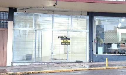 Inbox Cia Imobiliária Aluga Sala Térrea com 120m² no centro de Bento Gonçalves