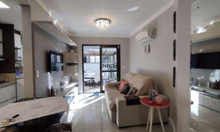 APARTAMENTO MOBILIADO COM TERRAÇO DE UM QUARTO NO BAIRRO PROGRESSO