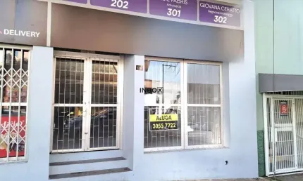 Inbox cia imobiliária aluga sala térrea com 140m² no bairro centro em bento gonçalves