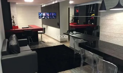 Inbox cia imobiliária aluga - apartamento de dois quartos mobiliado.