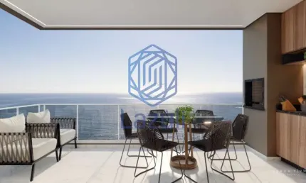 Apartamento no Barra View Residence localizado frente mar no bairro Tabuleiro em Barra Velha SC