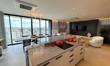 Serata Residence - Apartamento 3 suítes de alto padrão mobiliado e equipado