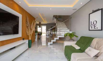 Sobrado em condomínio | 3 dorm. (1 suíte) | 164 m² | R$ 955.000 - Abranches - Curitiba/PR