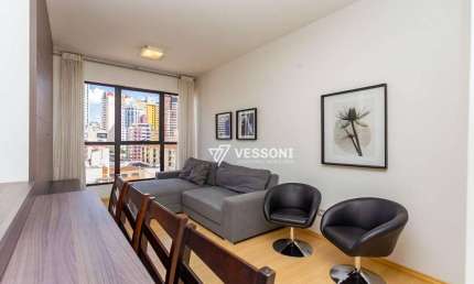 Apartamento com 2 dormitórios para alugar, 68 m² por R$ 3.490/mês - Mercês - Curitiba/PR