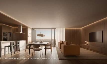 Apartamento Novo com 3 Suítes, 7° andar, Face Norte, 140m², Água Verde