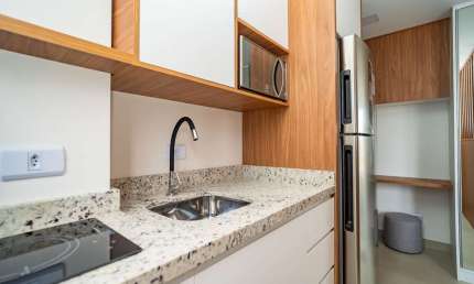 Studio Mobiliado com 1 dormitório para alugar, 21 m² por R$ 2.290/mês - Prado Velho - Curitiba/PR