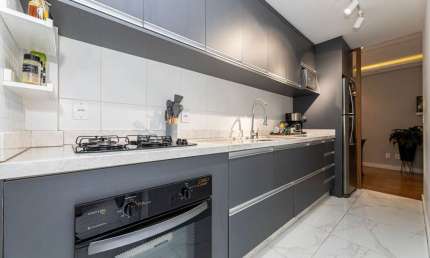 Apartamento Garden, 2 dormitórios, 44 m² privativos + 51 m² de área externa, por R$ 425.000 - Santa Felicidade - Curitiba/PR
