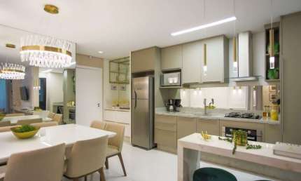 Apartamento 2 Quartos com Suíte, Churrasqueira na Sacada e Vista Livre para o Pôr do Sol | 26º Andar no Explore Botânico – À Venda por R$748.000