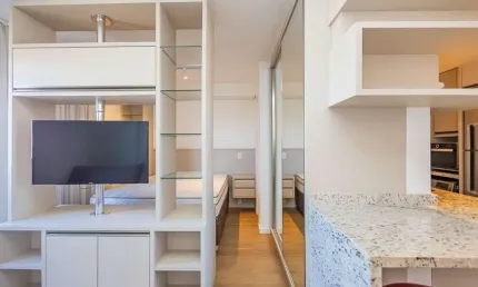 Studio  para alugar, 35 m² por R$ 3.000/mês - Rebouças - Curitiba/PR