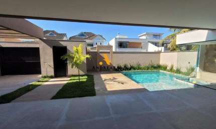 Casa em condomínio fechado com 4 quartos à venda na Deputado Átila Nunes, 1, Recreio dos Bandeirantes, Rio de Janeiro por R$ 3.300.000