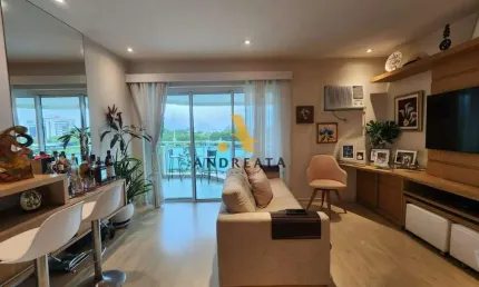 Apartamento com 2 quartos para alugar na avenida malibu, 260, barra da tijuca, rio de janeiro por r$ 6.500
