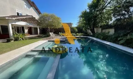 Casa em condomínio fechado com 5 quartos à venda na josé de brito, 21, barra da tijuca, rio de janeiro por r$ 5.500.000