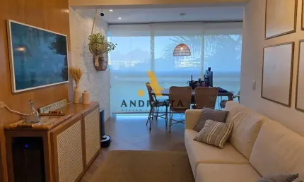 Apartamento com 2 quartos à venda na rua paulo moura, 385, barra da tijuca, rio de janeiro por r$ 1.100.000