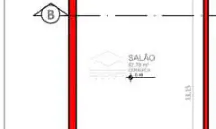 Lindíssima sala comercial para locação NA CAMPOS SALLES!
