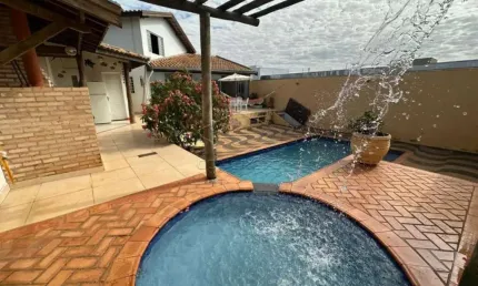 CASA AMPLA COM PISCINA E AMPLA ÁREA VERDE, PARA LOCAÇÃO NO JARDIM TERRA BRANCA, BAURU/SP