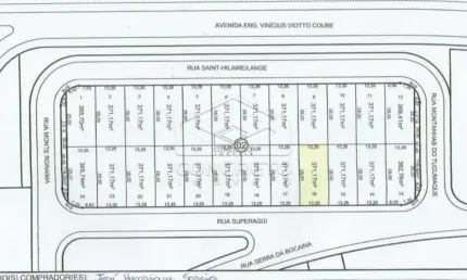 Terreno à venda no Residencial Tamboré, Bauru 