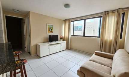 Apartamento para Locação, Jatiúca, 1 dormitório, 1 banheiro, 1 vaga