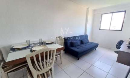Apartamento Mobiliado para Locação em Maceió, Farol, 1 dormitório, 1 banheiro, 1 vaga