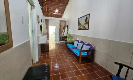 Casa para venda em paripueira, centro, 2 dormitórios, 2 banheiros