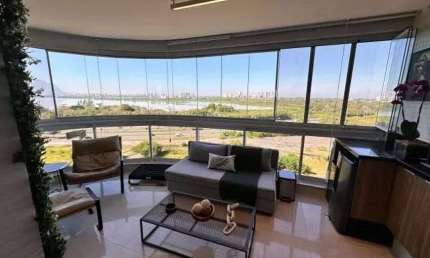 Oportunidade na Ilha Pura! Apartamento Decorado com Vista para a Lagoa e Pedra da Gávea!